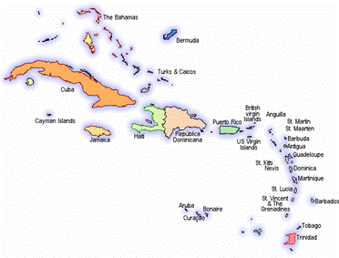 Mapa-Caribe